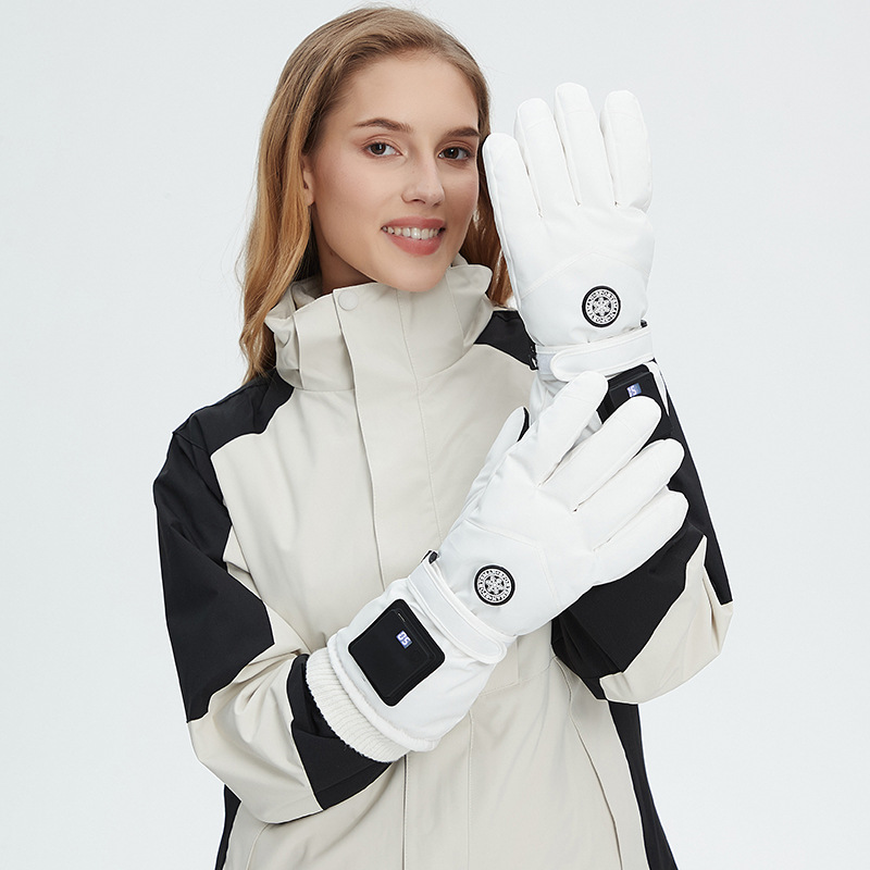 Gants de ski électriques intelligents chauffants