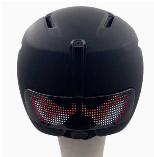 Nouveau casque de ski avec écran d'affichage